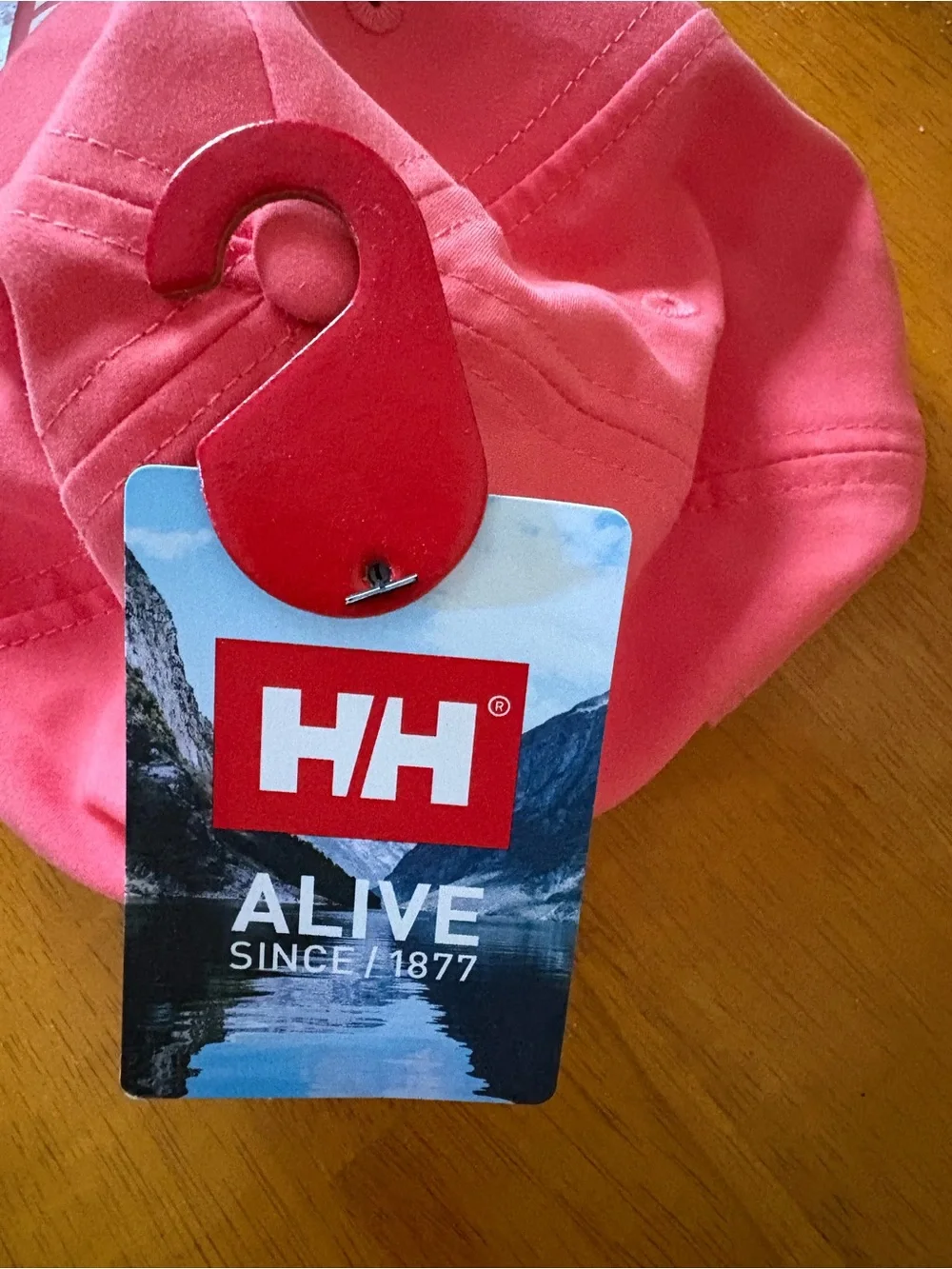 Helly Hansen Pink Baseball Cap with White HH Logo